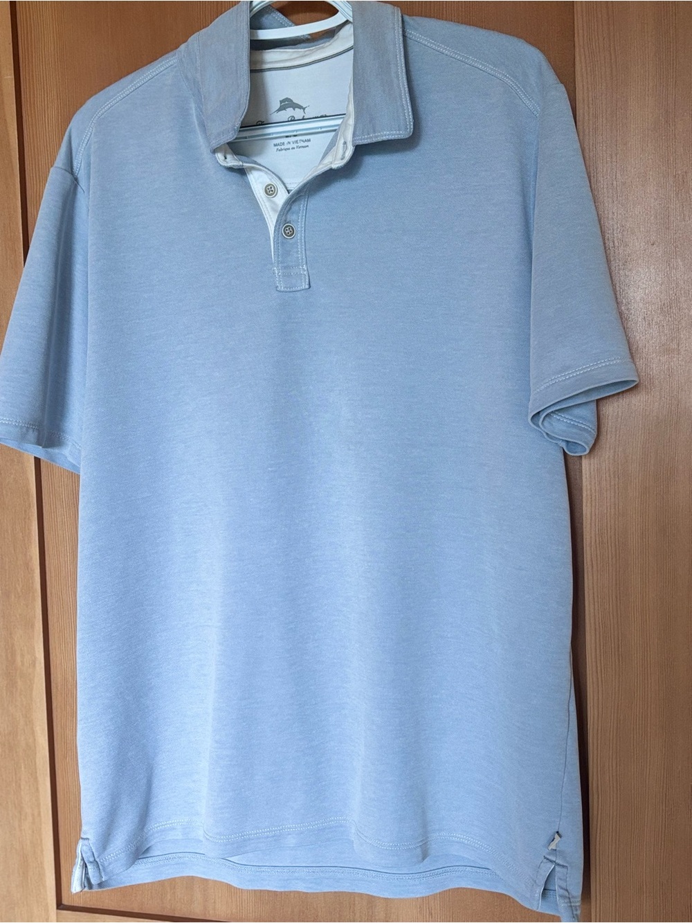 Tommy Bahama Shoreline Surf Polo Light Blue Polo Shirt Men’s Large